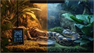 maintaining proper humidity and temperature