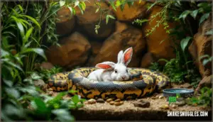 mammals (rabbits, guinea pigs)