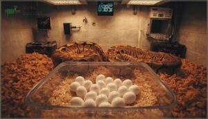 managing the breeding and incubation process