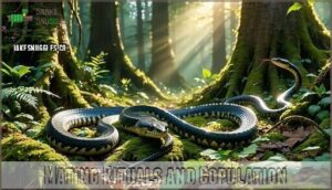 mating rituals and copulation