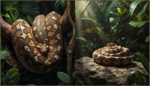 maximum and minimum recorded sizes