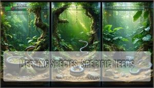 meeting species-specific needs