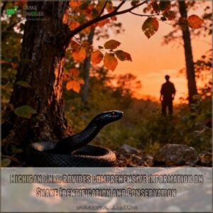 michigan dnr provides comprehensive information on snake identification and conservation