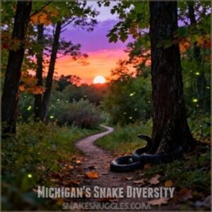 michigan's snake diversity