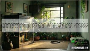 minimizing noise and vibrational stress