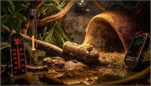 monitoring and adjusting habitat temperatures