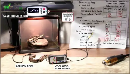 View of Proper Snake Enclosure Temperature Gradient: Setup & Maintenance
