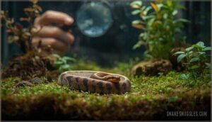 monitoring baby snake health