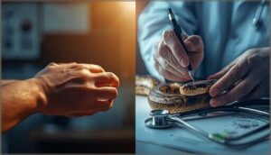 monitoring for infection or illness