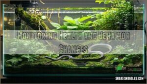 monitoring health and behavior changes