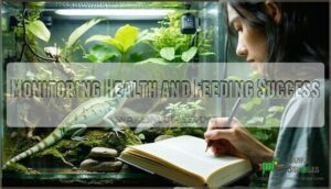 monitoring health and feeding success