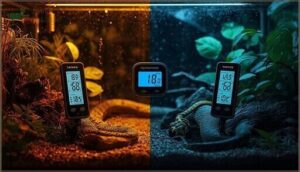 monitoring with thermometers and hygrometers