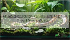 morphs that change corn snake behavior