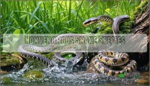 nonvenomous snake species