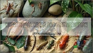 nutritional needs and diet variation
