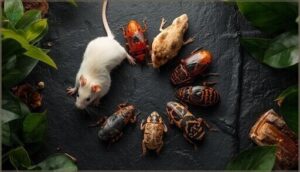 nutritional value of common prey types