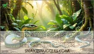 other snake species with dragon-like features