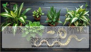 plants to avoid in ball python enclosures