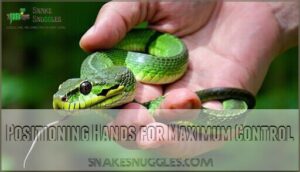 positioning hands for maximum control