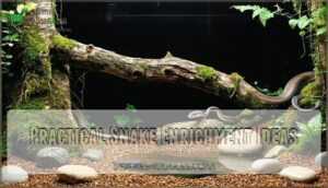 practical snake enrichment ideas