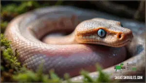 pre-lay shed and skin appearance