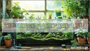 preparing and planting your plants