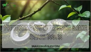 preventing and addressing snake health issues