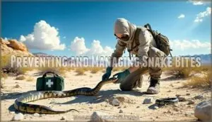 preventing and managing snake bites preventing and managing snake bites