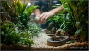 preventing bacterial infections in snakes