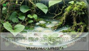 preventing mold and bacterial growth
