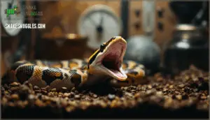 preventing respiratory issues in ball pythons