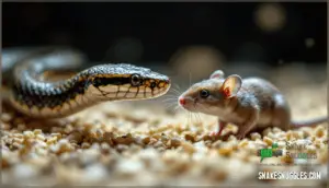 prey size and freshness importance