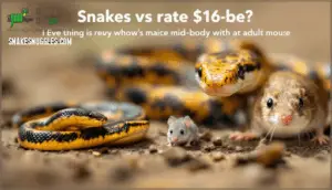 prey size relative to snake size