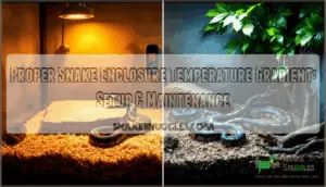 proper snake enclosure temperature gradient
