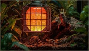 protective barriers for heat bulbs