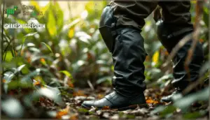 protective clothing and gaiters
