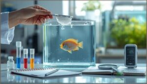 quarantine procedures and fish health monitoring