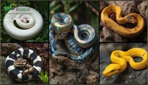 rare and exotic snake color variations