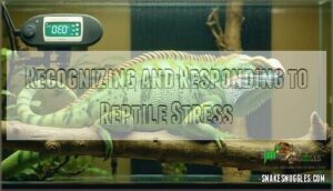 recognizing and responding to reptile stress