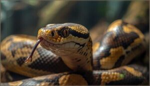 recognizing hunger and fullness in snakes