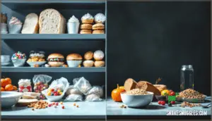 refined carbohydrates and sugary drinks