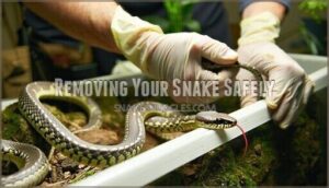 removing your snake safely