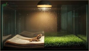 reptile carpet and newspaper