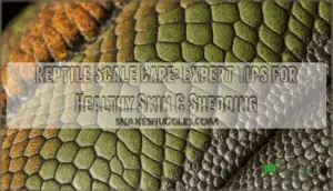 reptile scale care advice