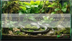reptilinks and commercial alternatives