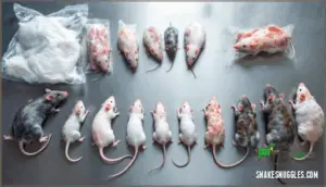 rodents (mice, rats)