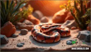 rosy boas – small and striking