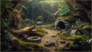 rotating hide locations for enrichment