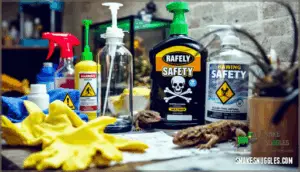 safe handling of cleaning chemicals