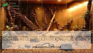 safe substrates and furnishing options